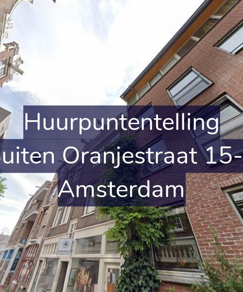 Foto gevel Huurpuntentelling voor Buiten Oranjestraat 15-2, Amsterdam