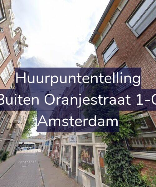 Foto gevel Huurpuntentelling voor Buiten Oranjestraat 1-C, Amsterdam