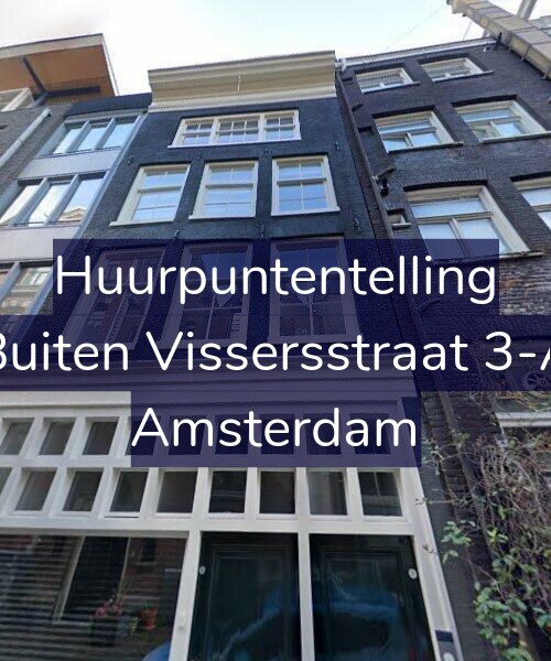 Foto gevel Huurpuntentelling voor Buiten Vissersstraat 3-A, Amsterdam