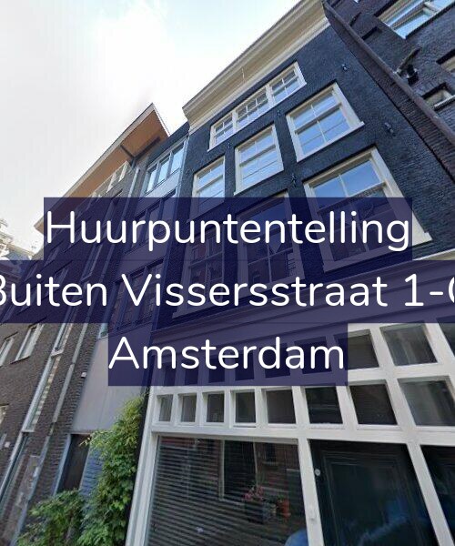 Foto gevel Huurpuntentelling voor Buiten Vissersstraat 1-C, Amsterdam