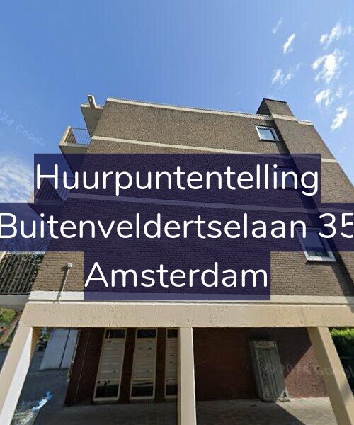 Foto gevel Huurpuntentelling voor Buitenveldertselaan 35, Amsterdam