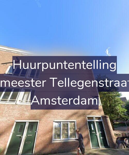Foto gevel Huurpuntentelling voor Burgemeester Tellegenstraat 29-2, Amsterdam