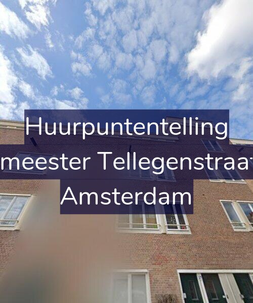 Foto gevel Huurpuntentelling voor Burgemeester Tellegenstraat 57-2, Amsterdam