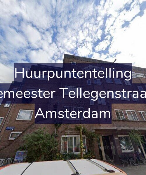 Foto gevel Huurpuntentelling voor Burgemeester Tellegenstraat 222, Amsterdam