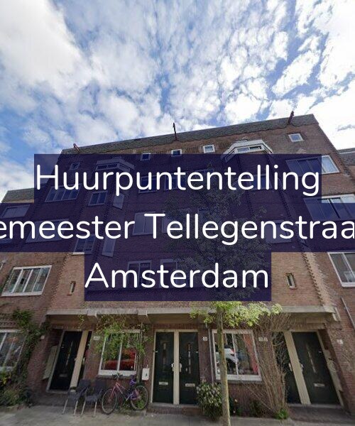 Foto gevel Huurpuntentelling voor Burgemeester Tellegenstraat 220, Amsterdam