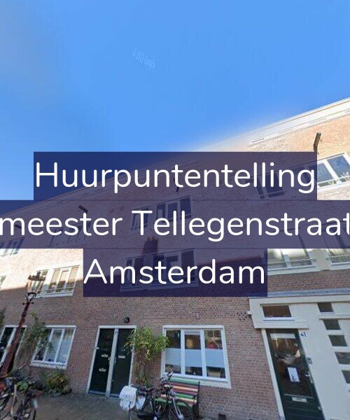 Foto gevel Huurpuntentelling voor Burgemeester Tellegenstraat 39-H, Amsterdam