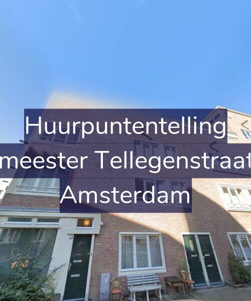 Foto gevel Huurpuntentelling voor Burgemeester Tellegenstraat 45-H, Amsterdam