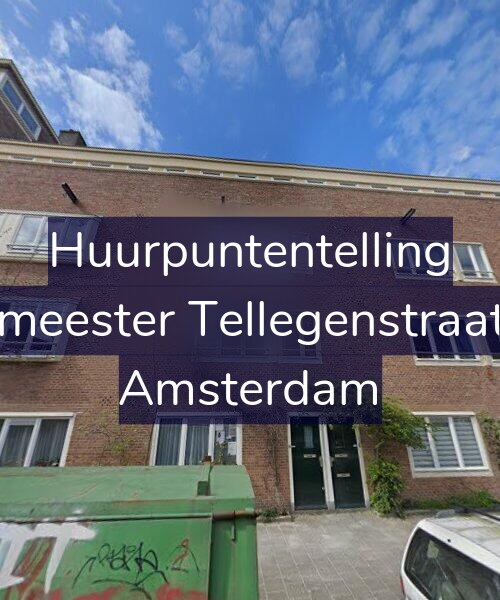 Foto gevel Huurpuntentelling voor Burgemeester Tellegenstraat 51-H, Amsterdam