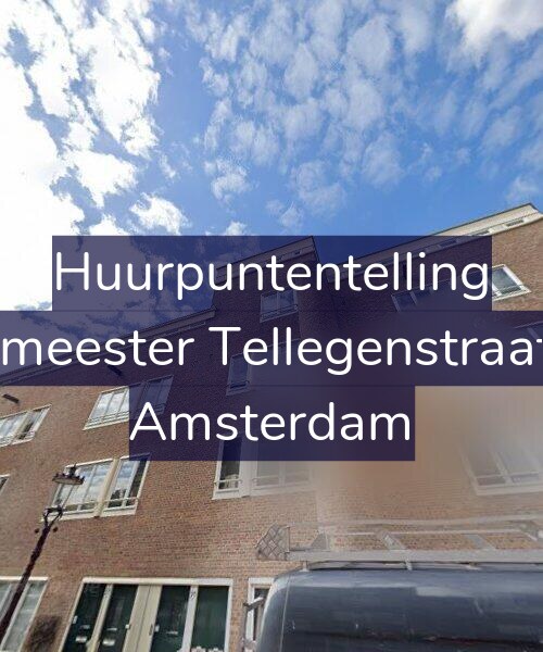 Foto gevel Huurpuntentelling voor Burgemeester Tellegenstraat 59-2, Amsterdam