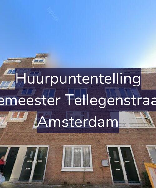 Foto gevel Huurpuntentelling voor Burgemeester Tellegenstraat 3-1, Amsterdam