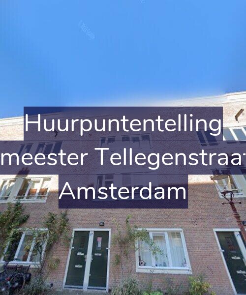 Foto gevel Huurpuntentelling voor Burgemeester Tellegenstraat 37-2, Amsterdam