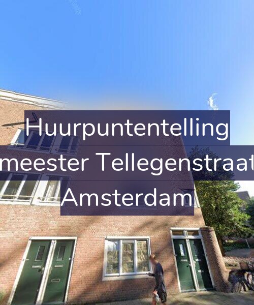 Foto gevel Huurpuntentelling voor Burgemeester Tellegenstraat 29-H, Amsterdam