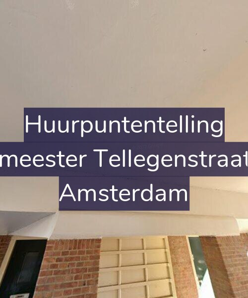 Foto gevel Huurpuntentelling voor Burgemeester Tellegenstraat 49-H, Amsterdam