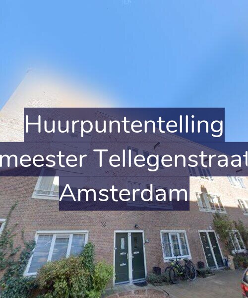 Foto gevel Huurpuntentelling voor Burgemeester Tellegenstraat 33-H, Amsterdam