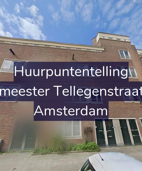 Foto gevel Huurpuntentelling voor Burgemeester Tellegenstraat 57-H, Amsterdam