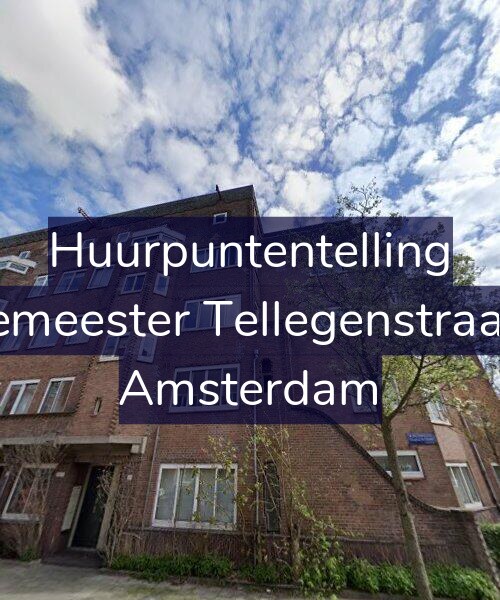 Foto gevel Huurpuntentelling voor Burgemeester Tellegenstraat 208, Amsterdam