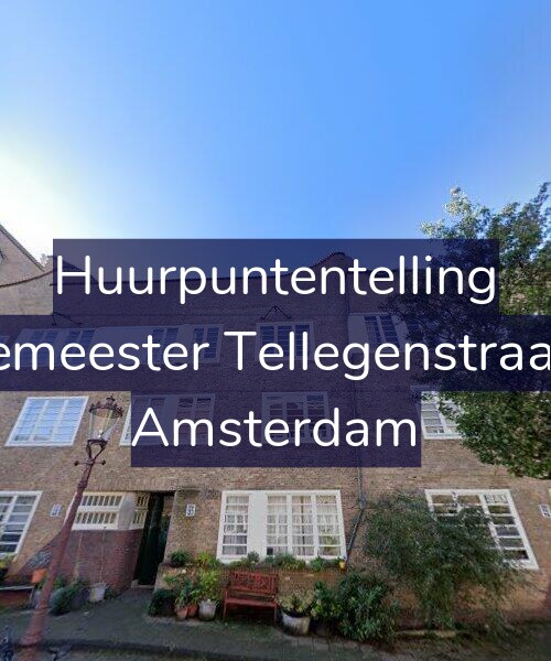 Foto gevel Huurpuntentelling voor Burgemeester Tellegenstraat 106, Amsterdam