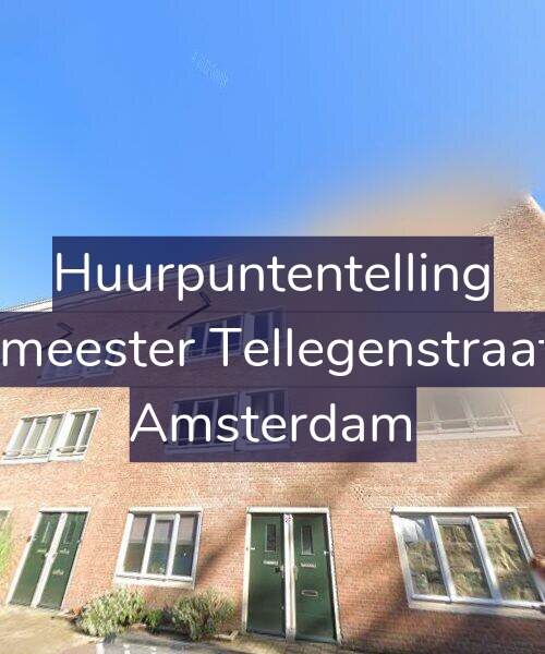 Foto gevel Huurpuntentelling voor Burgemeester Tellegenstraat 27-2, Amsterdam