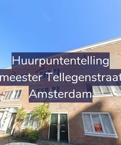 Foto gevel Huurpuntentelling voor Burgemeester Tellegenstraat 21-H, Amsterdam