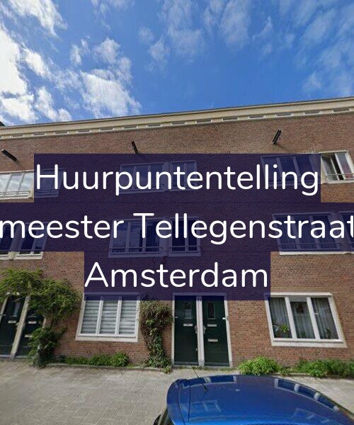 Foto gevel Huurpuntentelling voor Burgemeester Tellegenstraat 53-H, Amsterdam