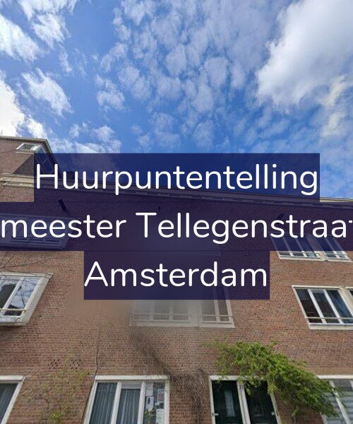 Foto gevel Huurpuntentelling voor Burgemeester Tellegenstraat 51-2, Amsterdam