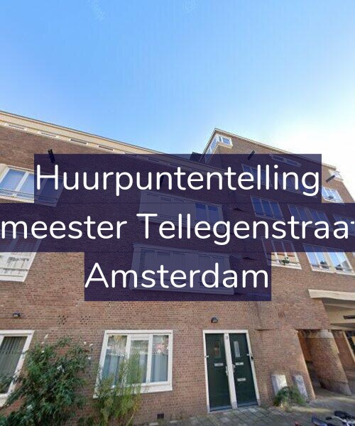 Foto gevel Huurpuntentelling voor Burgemeester Tellegenstraat 11-2, Amsterdam