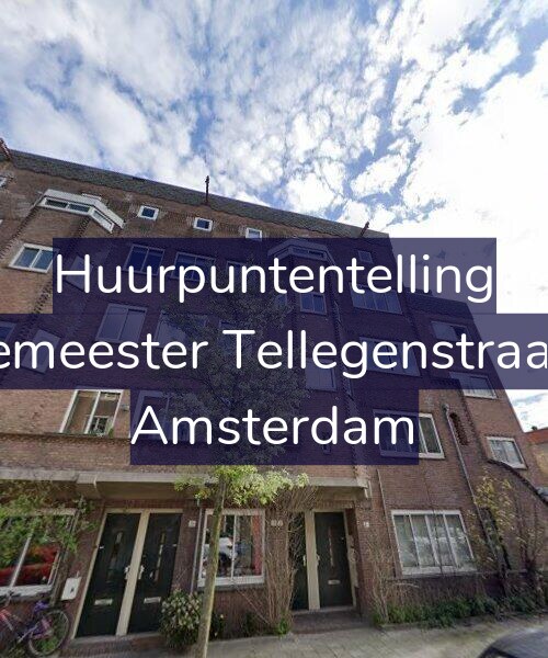 Foto gevel Huurpuntentelling voor Burgemeester Tellegenstraat 210, Amsterdam