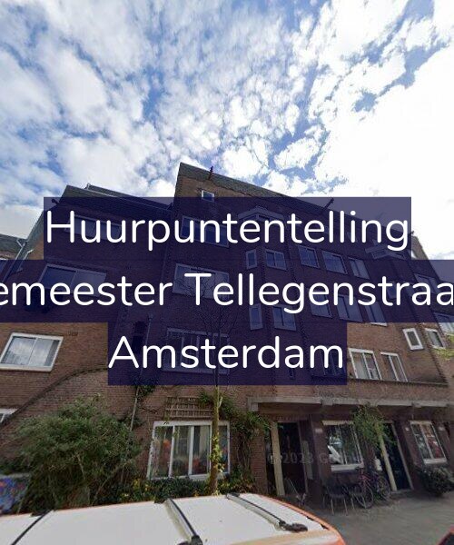Foto gevel Huurpuntentelling voor Burgemeester Tellegenstraat 224, Amsterdam