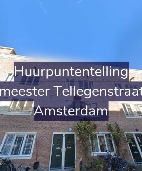 Foto gevel Huurpuntentelling voor Burgemeester Tellegenstraat 35-H, Amsterdam