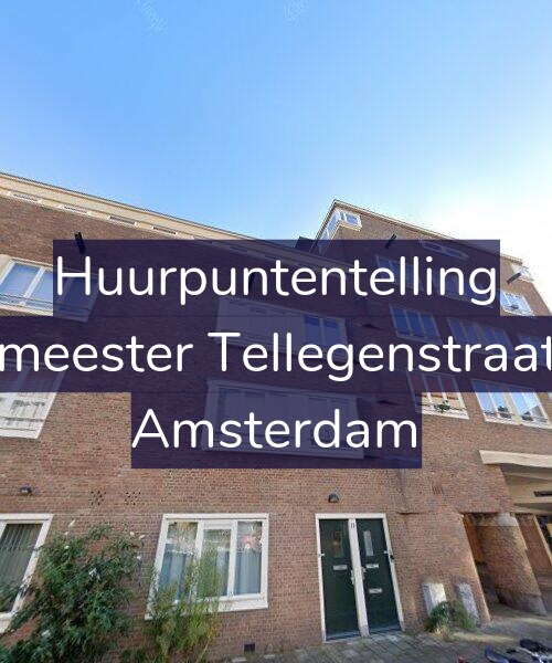 Foto gevel Huurpuntentelling voor Burgemeester Tellegenstraat 11-H, Amsterdam