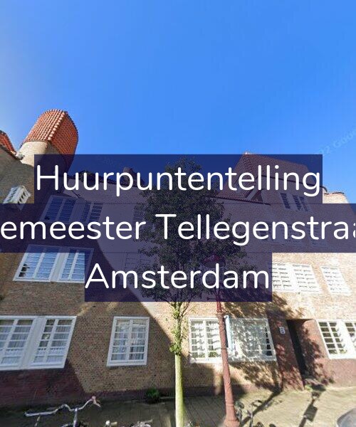 Foto gevel Huurpuntentelling voor Burgemeester Tellegenstraat 64, Amsterdam