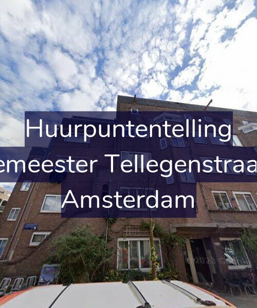 Foto gevel Huurpuntentelling voor Burgemeester Tellegenstraat 226, Amsterdam