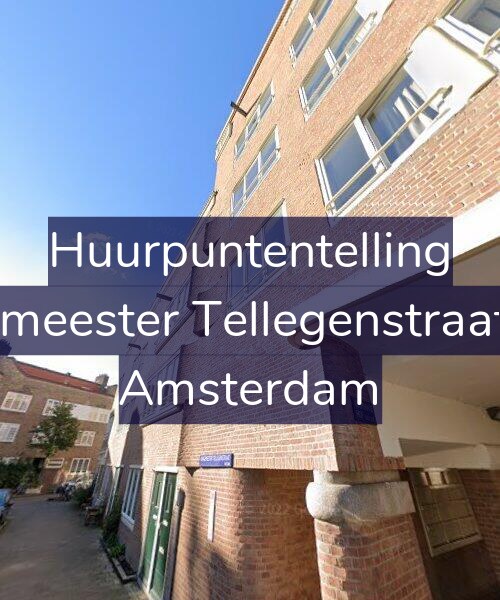 Foto gevel Huurpuntentelling voor Burgemeester Tellegenstraat 47-2, Amsterdam