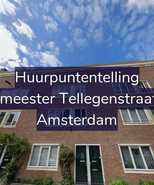 Foto gevel Huurpuntentelling voor Burgemeester Tellegenstraat 53-1, Amsterdam