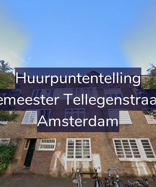 Foto gevel Huurpuntentelling voor Burgemeester Tellegenstraat 170, Amsterdam