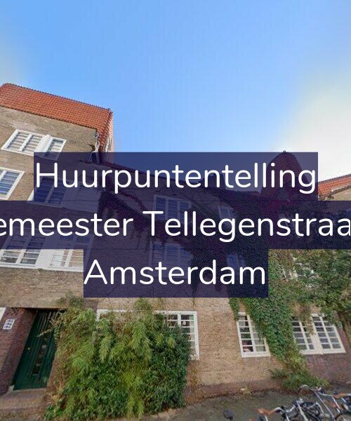 Foto gevel Huurpuntentelling voor Burgemeester Tellegenstraat 194, Amsterdam