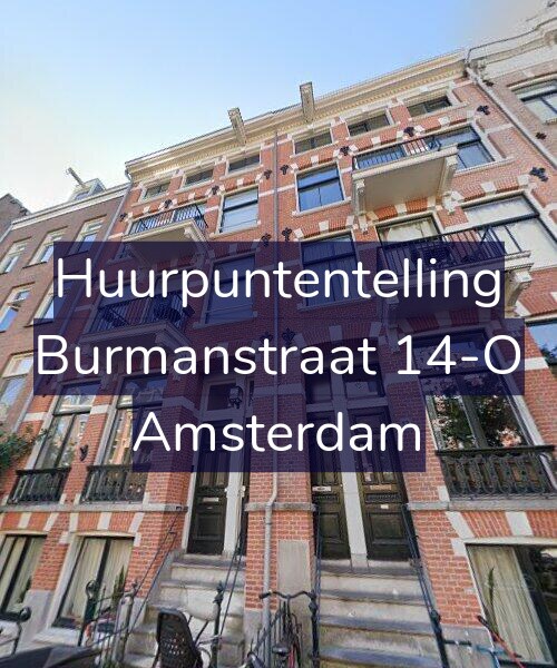 Foto gevel Huurpuntentelling voor Burmanstraat 14-O, Amsterdam