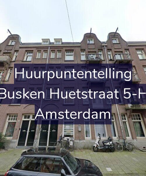 Foto gevel Huurpuntentelling voor Busken Huetstraat 5-H, Amsterdam