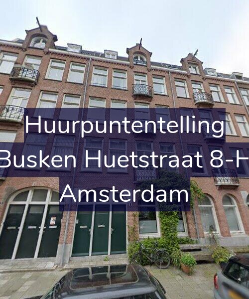 Foto gevel Huurpuntentelling voor Busken Huetstraat 8-H, Amsterdam