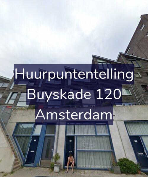 Foto gevel Huurpuntentelling voor Buyskade 120, Amsterdam