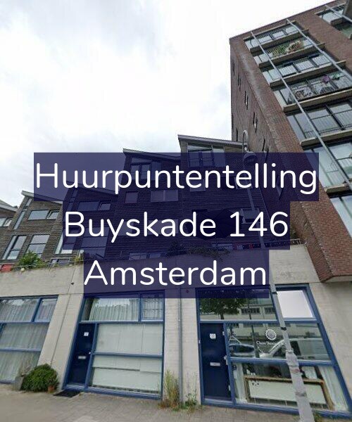 Foto gevel Huurpuntentelling voor Buyskade 146, Amsterdam