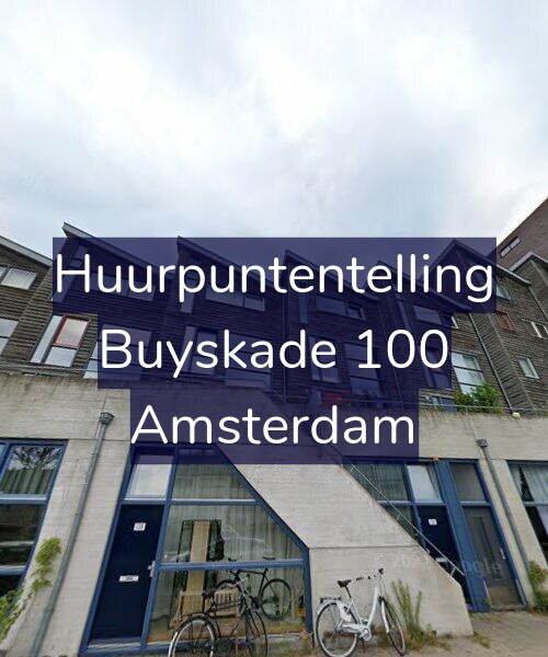 Foto gevel Huurpuntentelling voor Buyskade 100, Amsterdam