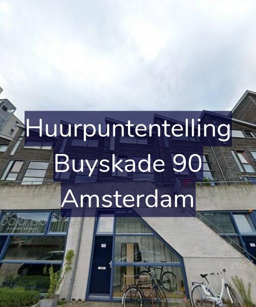Foto gevel Huurpuntentelling voor Buyskade 90, Amsterdam