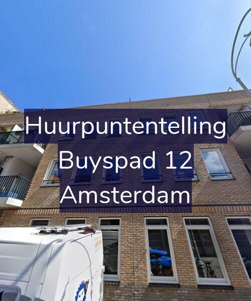 Foto gevel Huurpuntentelling voor Buyspad 12, Amsterdam