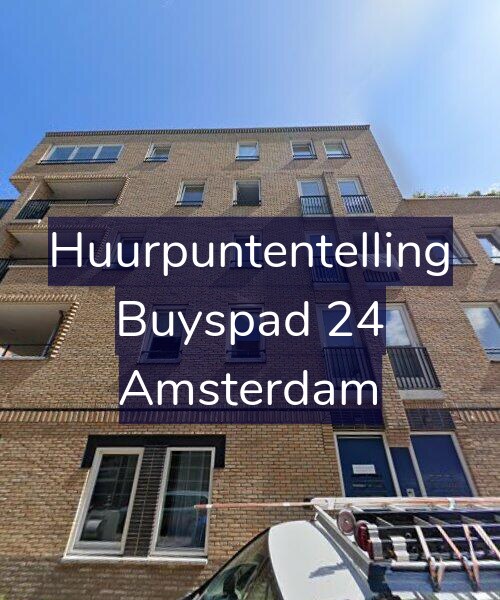 Foto gevel Huurpuntentelling voor Buyspad 24, Amsterdam