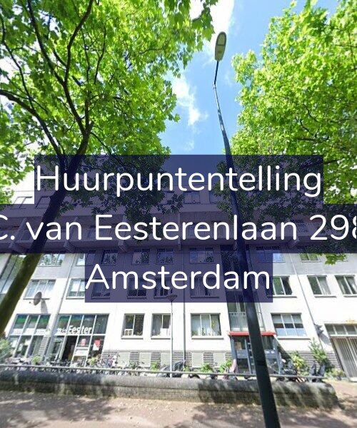 Foto gevel Huurpuntentelling voor C. van Eesterenlaan 298, Amsterdam