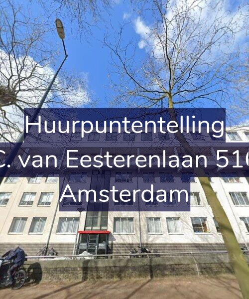 Foto gevel Huurpuntentelling voor C. van Eesterenlaan 516, Amsterdam