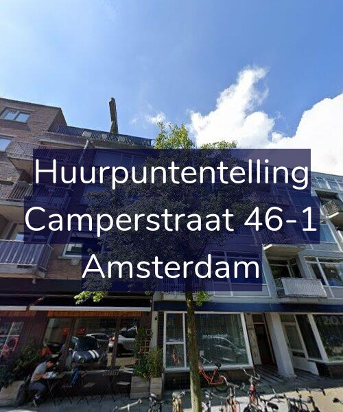 Foto gevel Huurpuntentelling voor Camperstraat 46-1, Amsterdam