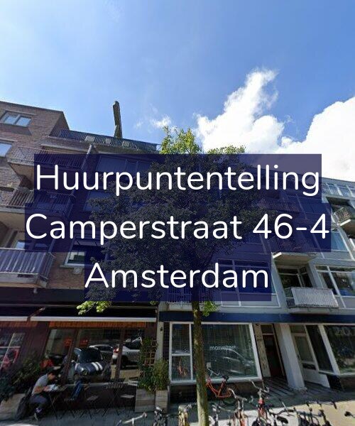 Foto gevel Huurpuntentelling voor Camperstraat 46-4, Amsterdam