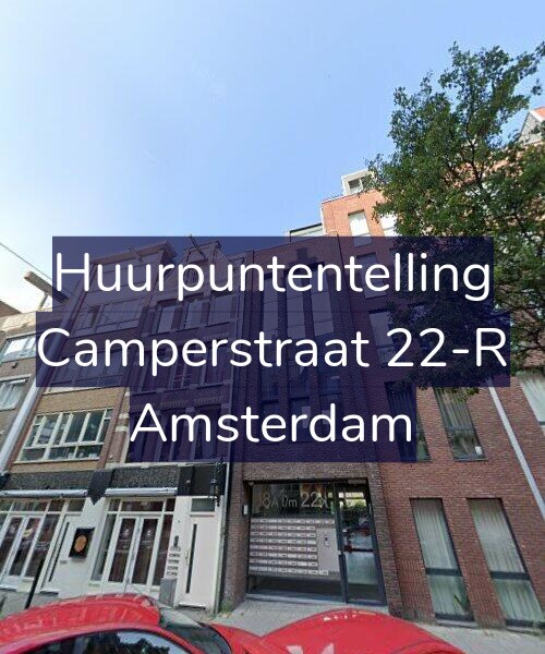 Foto gevel Huurpuntentelling voor Camperstraat 22-R, Amsterdam